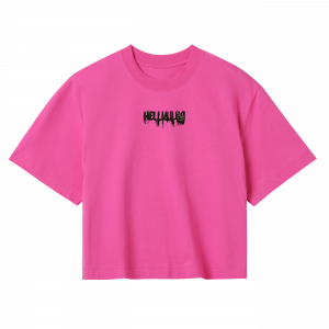 HELLKULES oversized Crop Top (PINK)