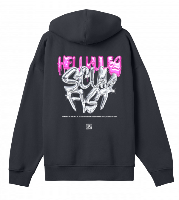 SCUMFIST EP oversized Hoodie by HELLKULES (incl. free SCUMFIST EP)