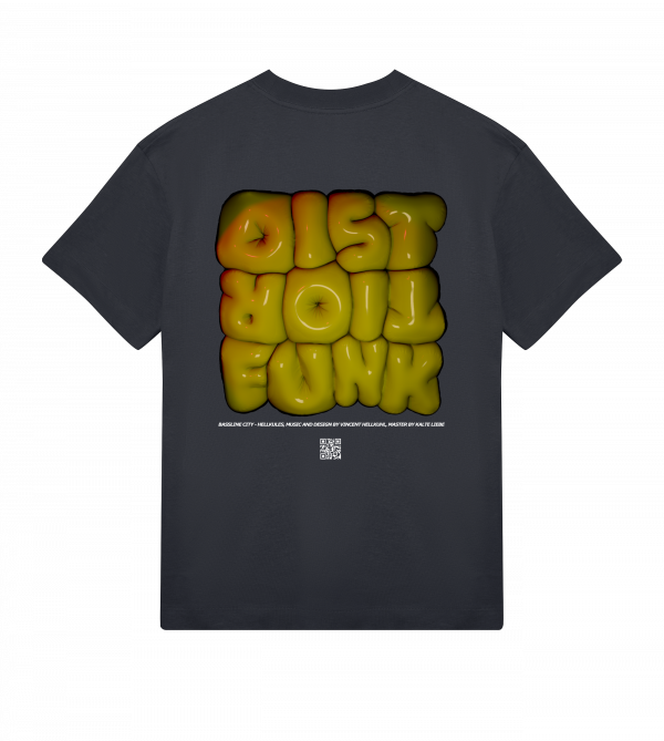 DISTROIT FUNK oversized Tee by HELLKULES (incl. free DISTROIT FUNK Single) - Image 4