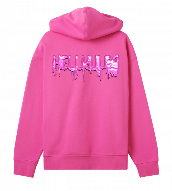 HELLKULES HYPER HYPERPINK oversized Hoodie (female sizing) - Image 2