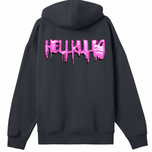 HELLKULES PINK oversized Hoodie